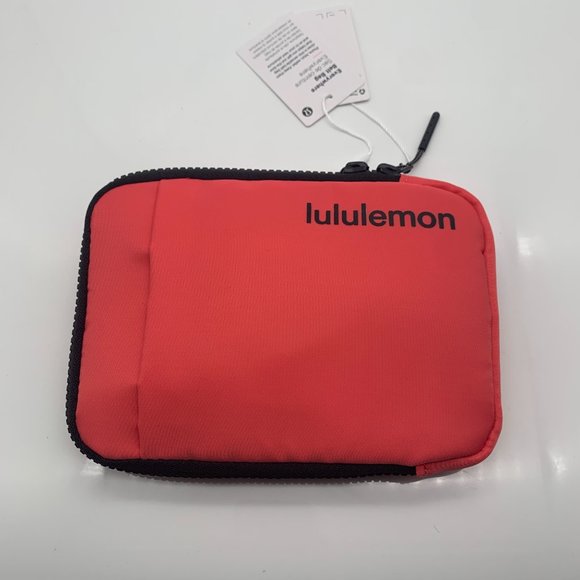 Lululemon Crossbody Cellphone Bag Red Color - Picture 2 of 7